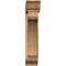 Ekena Millwork Legacy Traditional Rough Sawn Bracket w/ Offset Brace, Western Red Cedar, 8"W x 34"D x 40"H BKT0806X34X40LEC01RWR - alternate 2